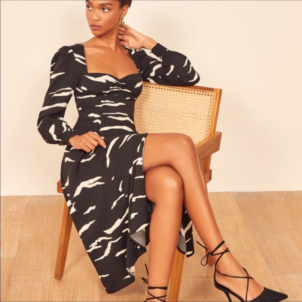 Reformation Pratt pattern dress